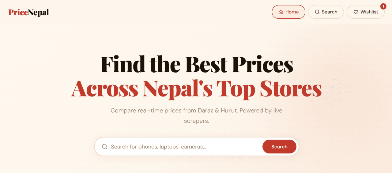 Price Comparison System